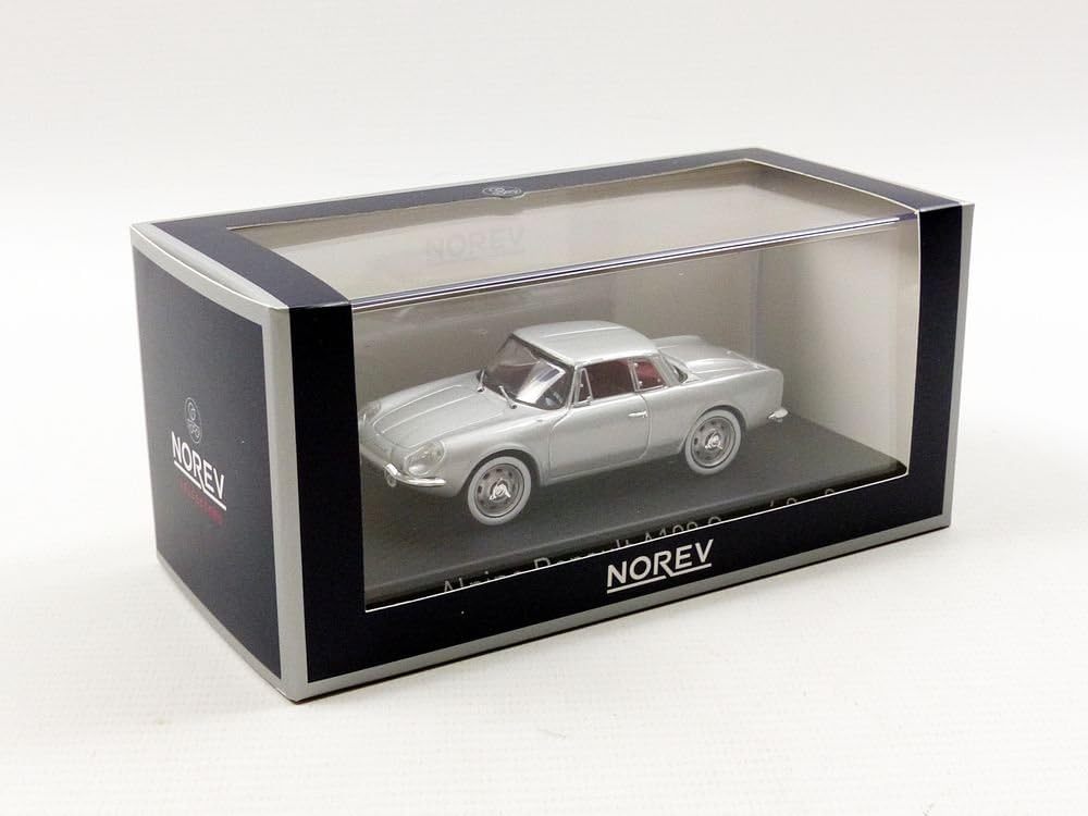 Norev- Alpine Renault A 108 Coupe 1961 Miniature vehicle, 517821, Silver, Scale 1:43, Echelle 1/43 - Image 5