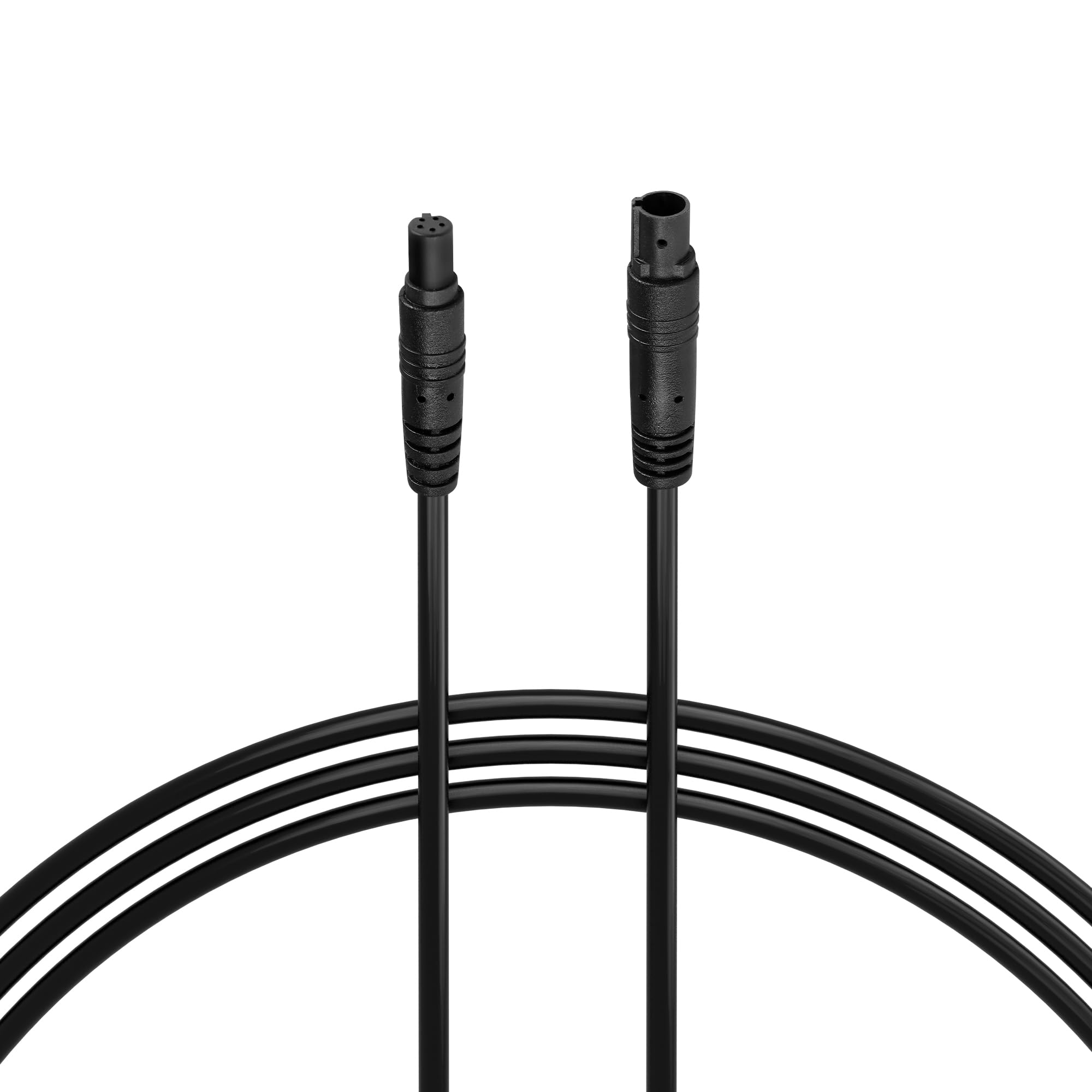 GINTOOYUN Dash Cam Extension Cable 4-Pin Male to Female Waterproof and Shock-Absorbing Car Mounted Camera Adapter Cable for Vehicle Backup Monitoring System(6.5FT) (5-pin)