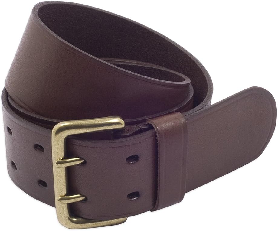 Neushop Men's Instauro Double Prong Buckle Belt