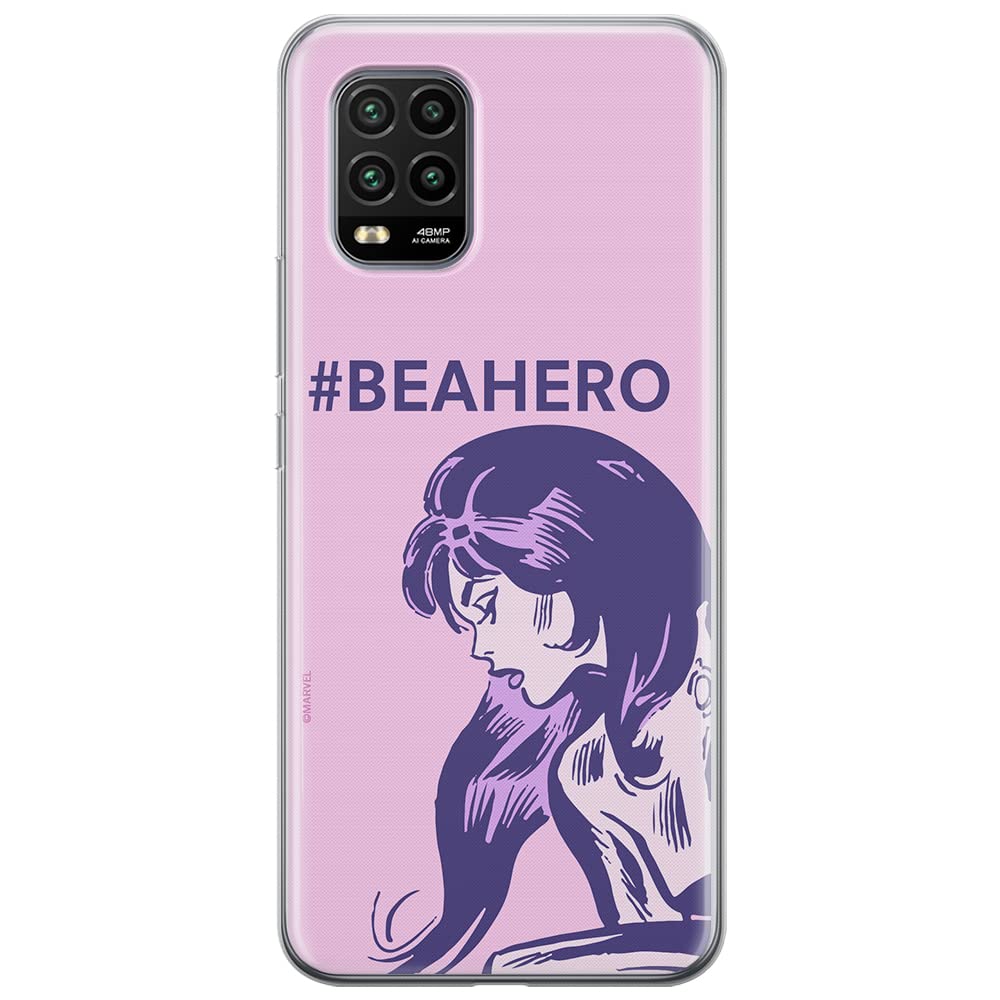 ERT GROUP mobile phone case for Xiaomi MI 10 LITE original and officially Licensed Marvel pattern Black Widow 004 optimally adapted to the shape of the mobile phone, case made of TPU