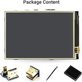 Waveshare 3.5" Resistive Touch Screen LCD for Raspberry Pi HDMI Interface view 2