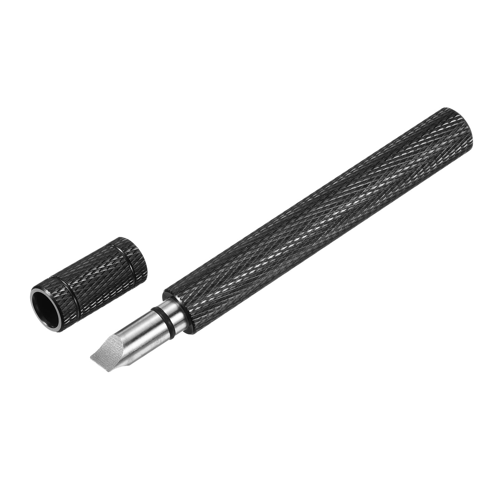 M METERXITY Golf Club Groove Sharpener - U V Type Square Groove Sharpening Tool, Portable, Apply to Golf Irons (Black)