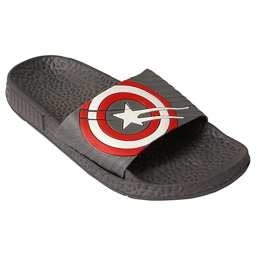 captain america slippers mens