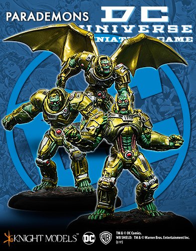 Knight Models DC Universe Miniatures Parademon Invasion Force (3 figures, DCUN008)