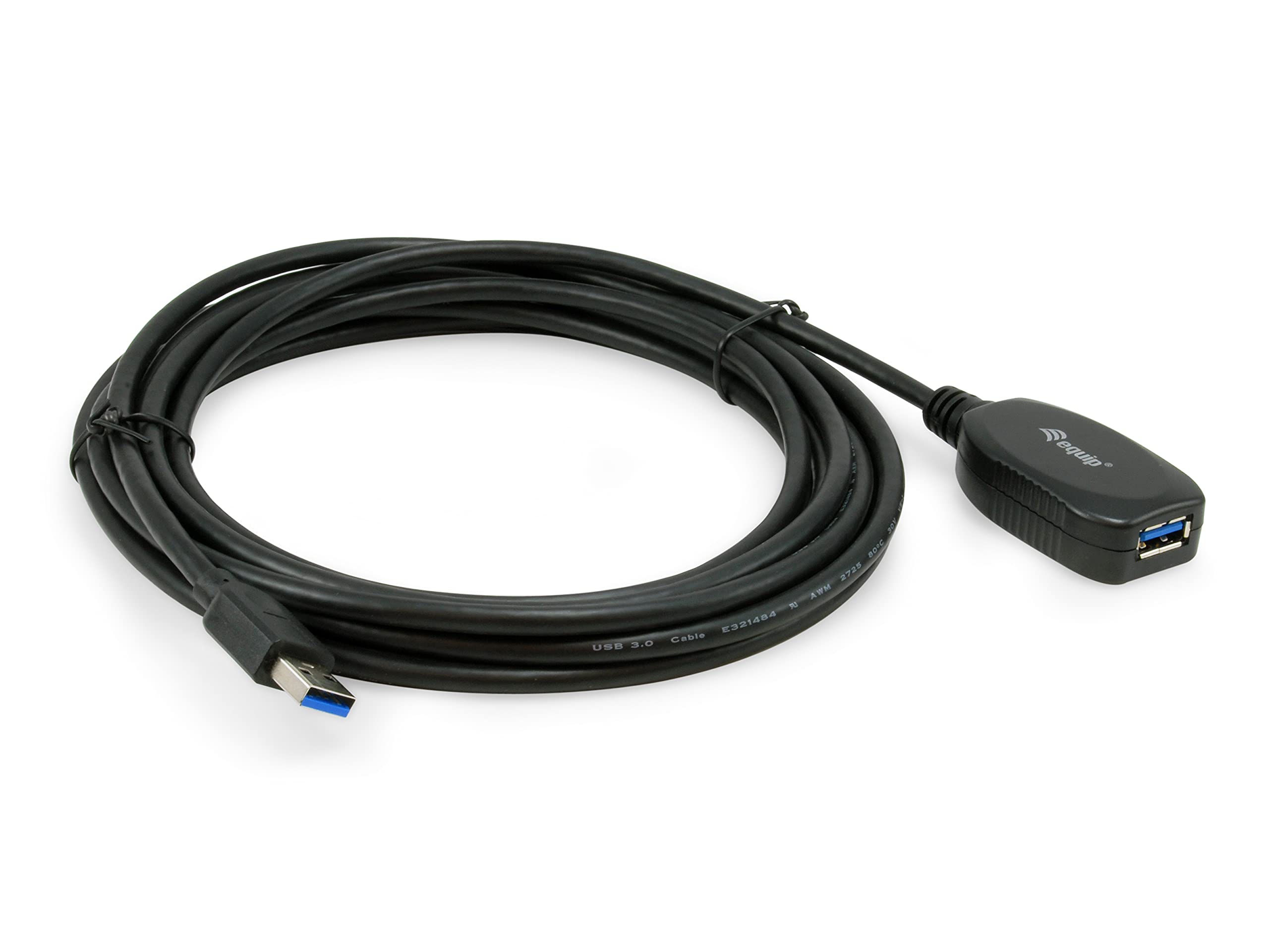 Equip 133346 USB 5M USB 3.2 Gen 1 (3.1 Gen 1) USB A Cable, Black
