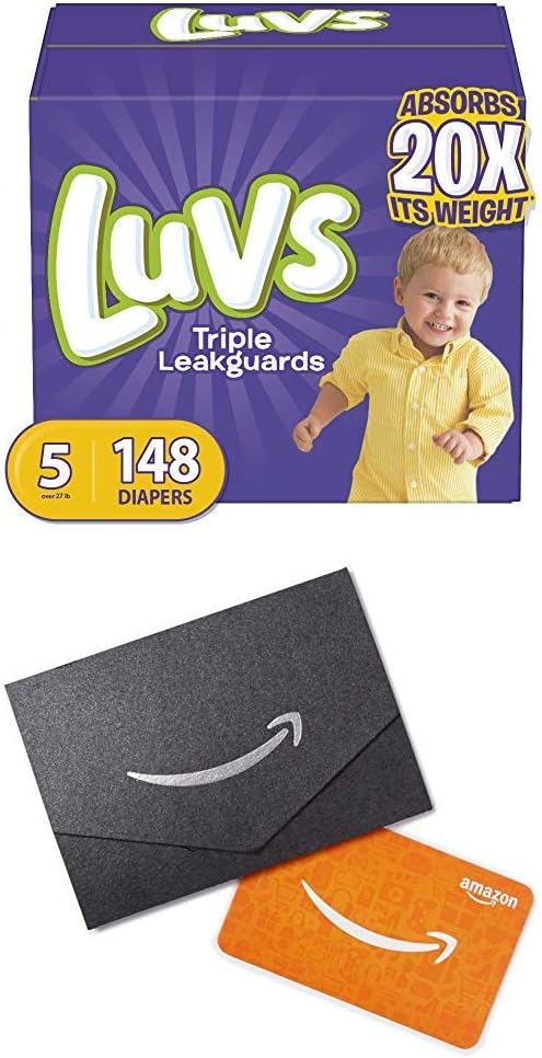 amazon luvs size 5