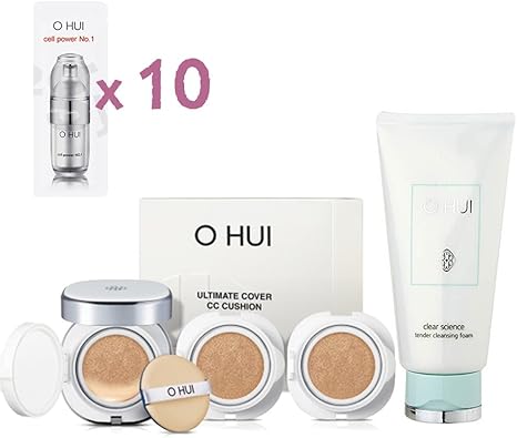 Amazon Co Jp Ohui オフィ アルティメットカバー Ccクッション クリアサイエンスデンタークレンジングフォーム160ml 海外直送品 02号ハニーベージュ ドラッグストア