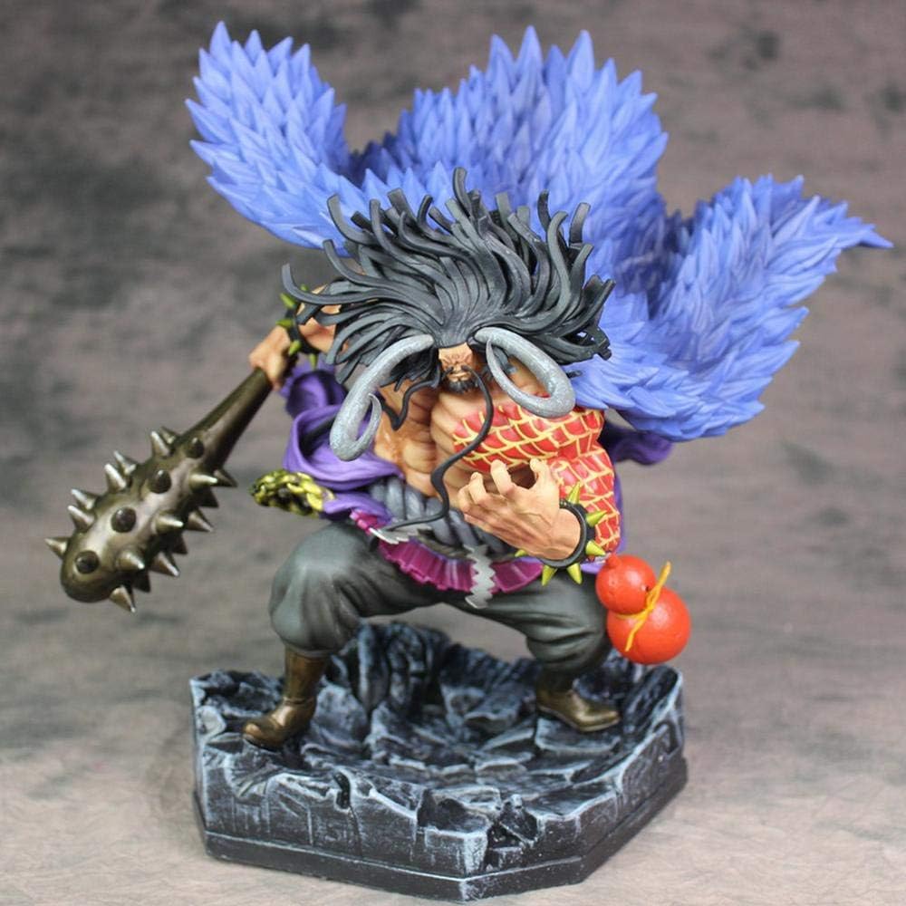 SAMER ONE Piece Baido Kaido Fighting Animated Character Model Static Decoration Statue Collection