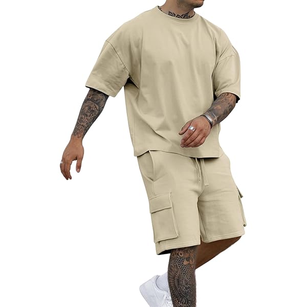 Ulike Air 10 Oversized Official Cargo Short Tracksuit Boohoo UK