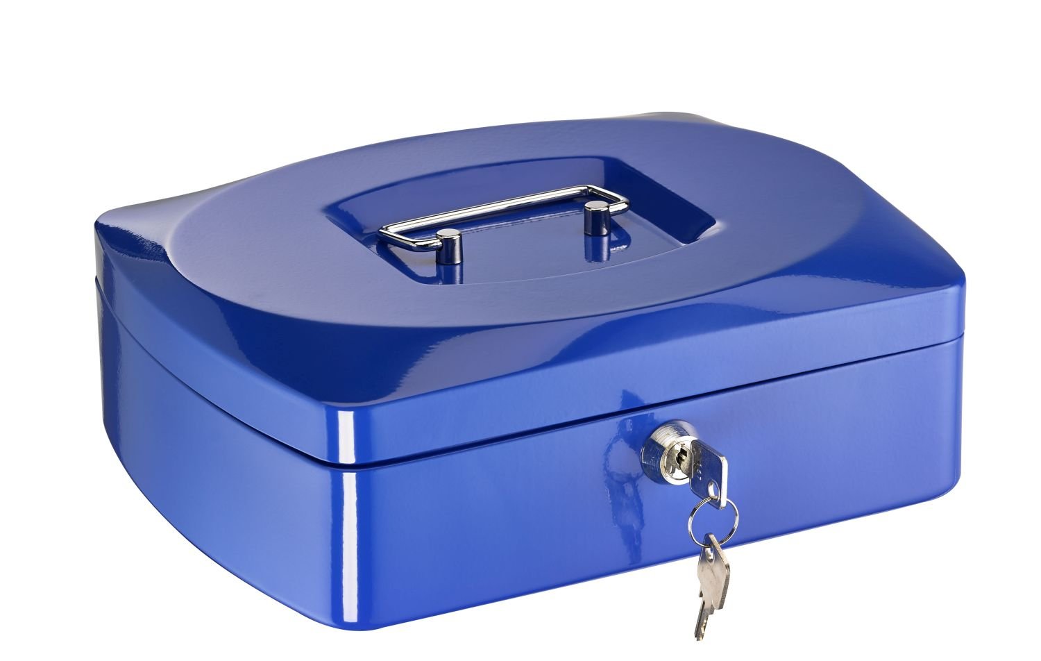 Alco-Albert 8420 – 15 Cash Box 255 x 200 x 90 mm, Blue