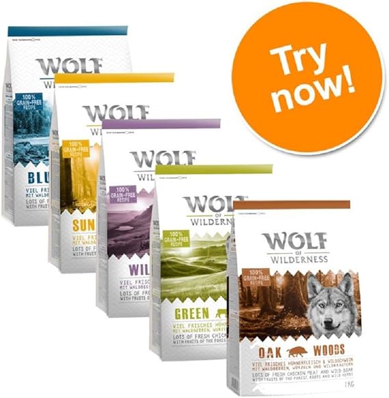 PaylesswithSS Wolf of Wilderness Mixed Trial Pack Amazon.co.uk Pet