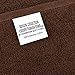 American Soft Linen, Oversized Bath Sheet, 35 in 70 in 100% Ringspun Cotton Bath Towel Sheets for Bathroom, Soft Absorbent Large Towels, Brown