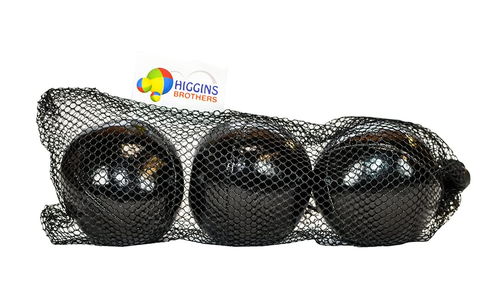 Juggling Balls Professional Style Set of 3 - How to Juggle Kit with Bean Bags for Juggling for Beginners with Vibrant Colors, Great Feel, Ultra Durable (Black)