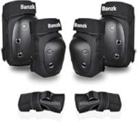 Adult Knee Pads, Elbow Pads & Wrist Guards Set