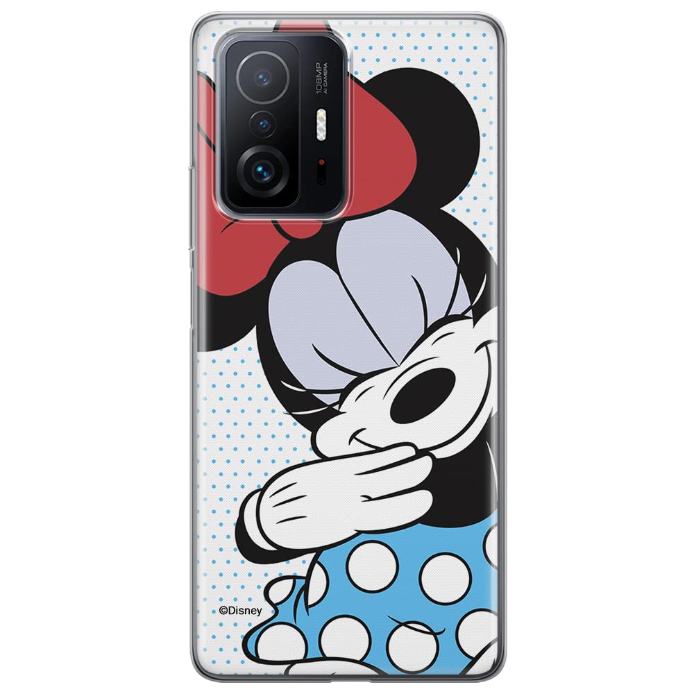 ERT GROUP mobile phone case for Xiaomi 11T 5G / 11T PRO 5G original and officially Licensed Disney pattern Minnie 033 optimally adapted to the shape of the mobile phone, case made of TPU