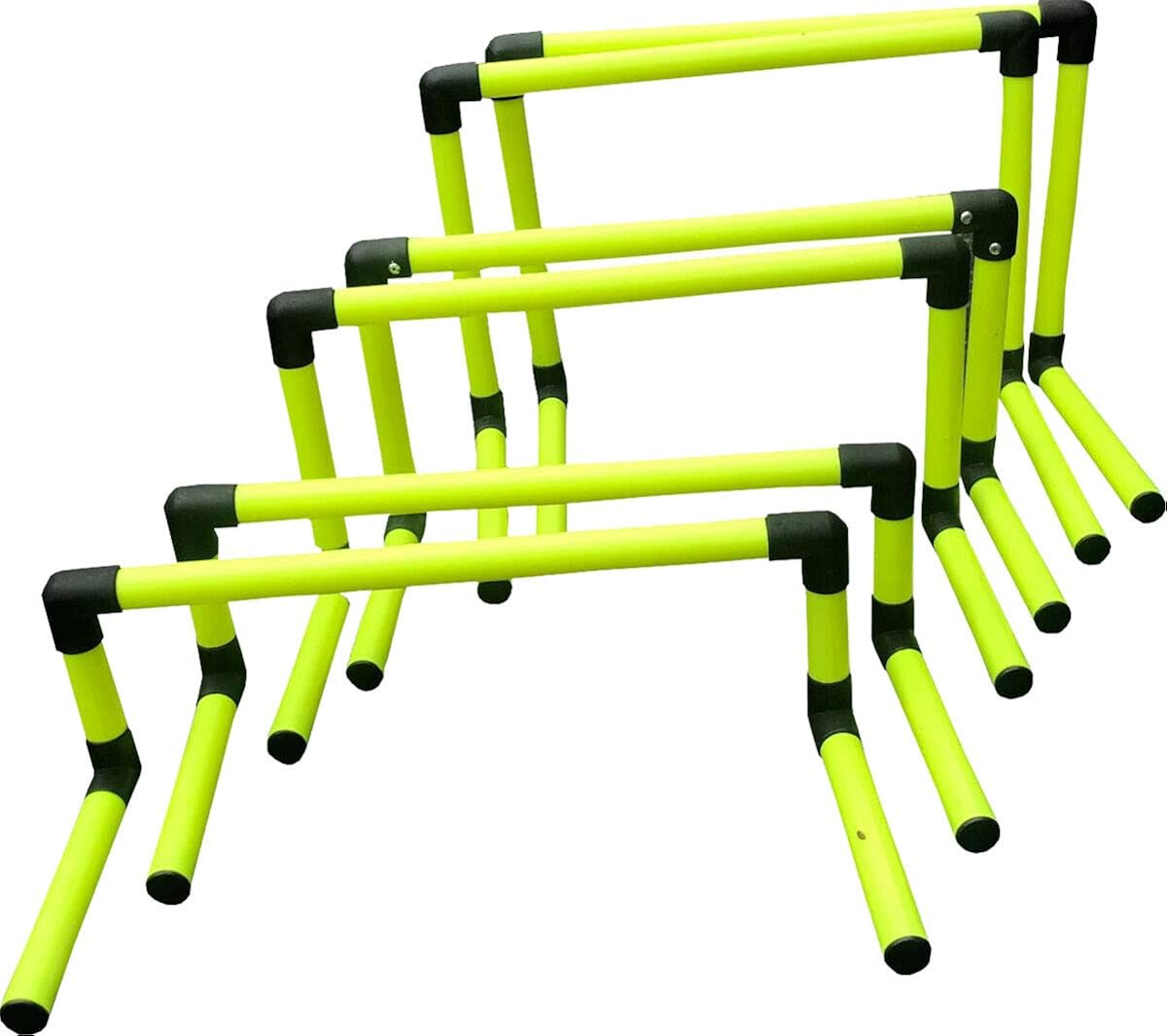 Sportsgear Set Of 6 Adjustable Speed Agility Hurdles Set 6" 9" 12" (2 Each): Clothing