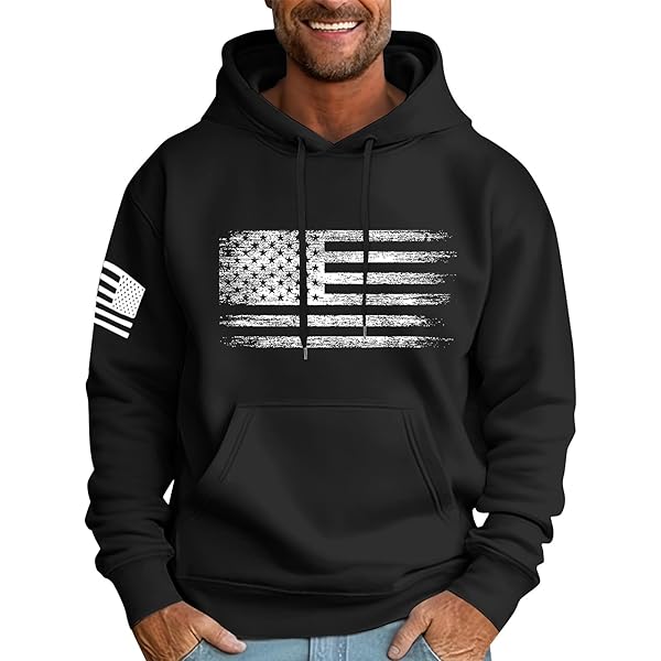 Sudadera Con Capucha De Manga Larga Para Hombre, Prenda De Vtir