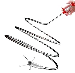 63 Inch Sink Drain Snake, Drain Clog Remove Tool