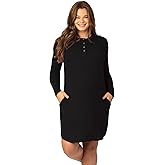 Kindred Bravely Riley Maternity & Nursing Nightgown, Ribbed Postpartum Pajamas