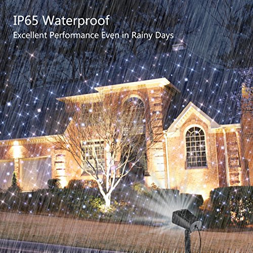 Starry Laser Light Landscape Projector Lights Outdoor Waterproof Laser Lamp for Outdoor/Garden/Yard/Wall Family Gathering Party KTV Wedding Night Club Decoration