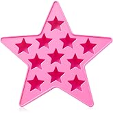 Silicone Mold Star Ice Cube Tray, Quvvarly 1PCS Five Star Candy and Chocolate