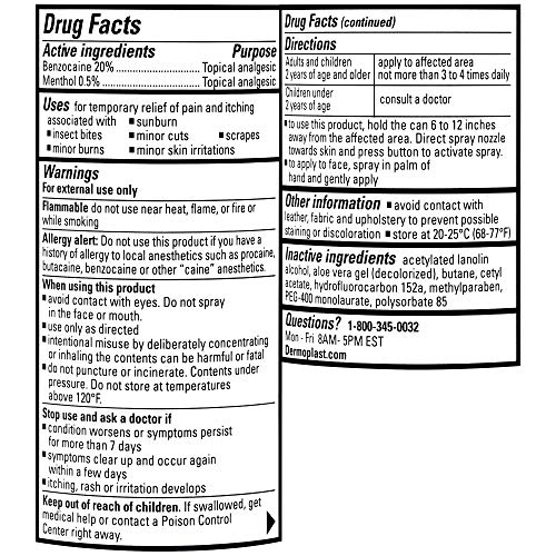 Dermoplast Pain & Itch Spray - Image 3