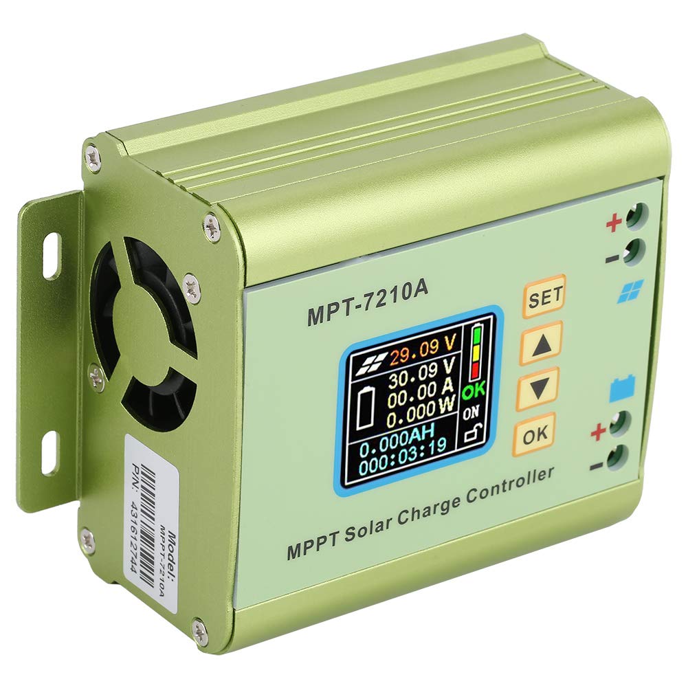 MPT-7210A Aluminum Alloy LCD Display MPPT Solar Panel Charge Controller Charge Controller for Batter