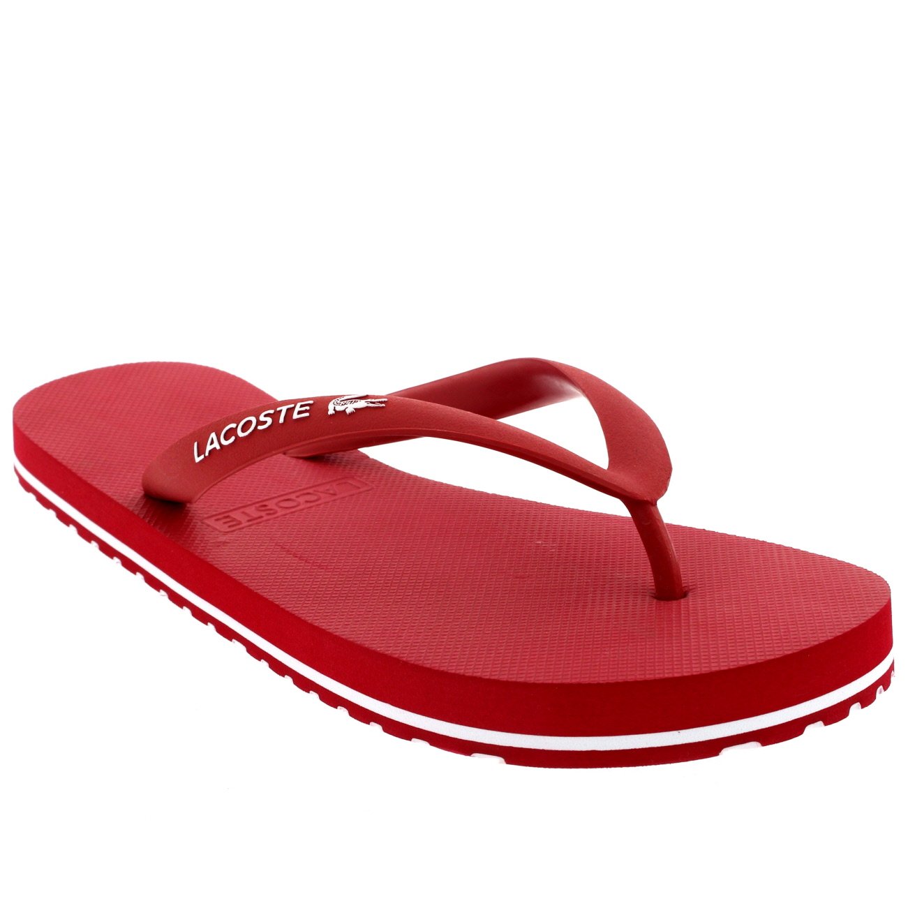 lacoste nosara flip flops