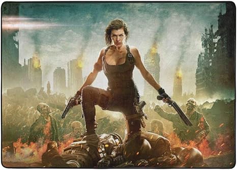 Amazon Co Jp バイオハザード 1 カーペット抗菌 防臭 春 夏 秋 冬 床保護 子供プレイマット ペット用 手触りが優しい 床敷 絨毯 折り畳み 耐摩耗性 ホール リビング ベッドルーム プレイマッ低反発滑り止め付 トラグ マット 213 152cm ホーム キッチン