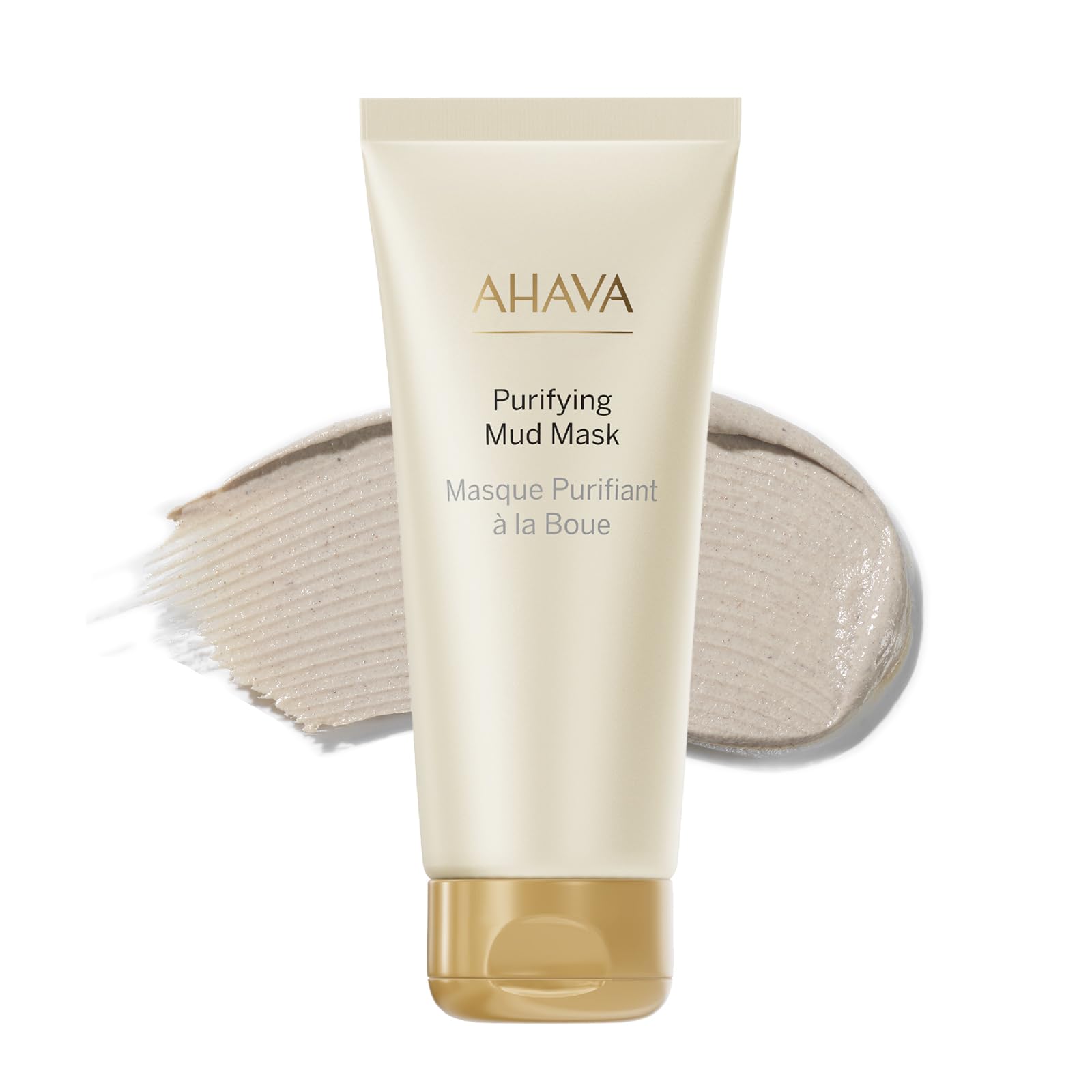 AHAVA Reinigende Schlammmaske - Verwöhnende Maske Reinigt & Klärt die Haut, Beruhigt, mit Osmoter, Totem Meer Schlamm, Aloe Vera, Vitamin B5 & Jojobaöl, 3.4 fl.oz