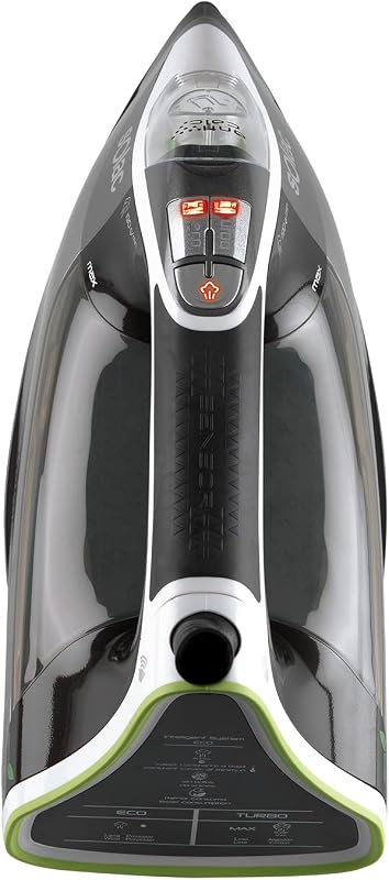 CVG9512 CVG9512-Ferro da Stiro Compatto Intelligent Evolution, elimina Virus e batteri, Eco e Turbo, Tecnologia Sensor, 2800 W, Plastica