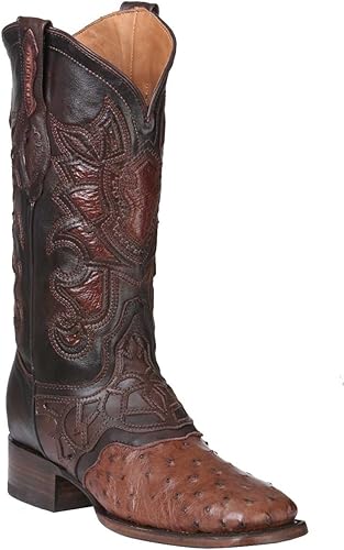 botas exoticas de avestruz