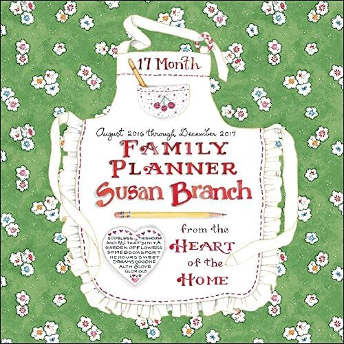 Susan Branch Family Planner 2017 Wall Calendar