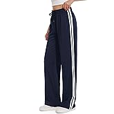 Tapata Women's 28/30/32/34 Inseam Track Pants Loose Straight Leg Jogging Sweatpants Warm-Up Sports Athletic Running