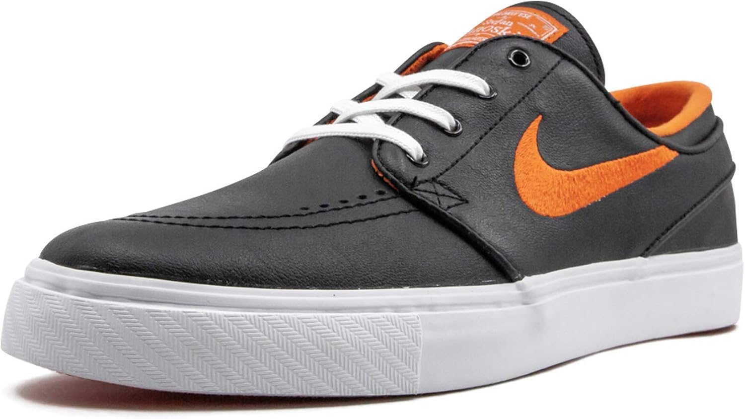 janoski white orange