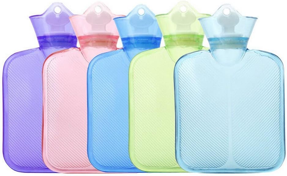Cute Mini Pvc Rubber HOT Water Bottle Bag Winter Warm Relaxing Heat/Cold Therapy