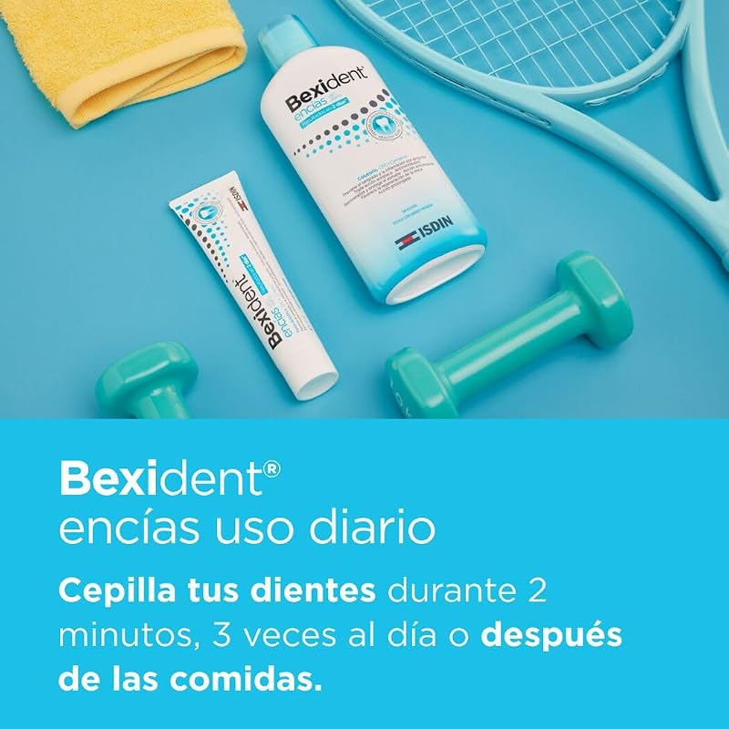 Pasta de uso diário Bexident Gums, preta, 125 ml (Pacote de 1)