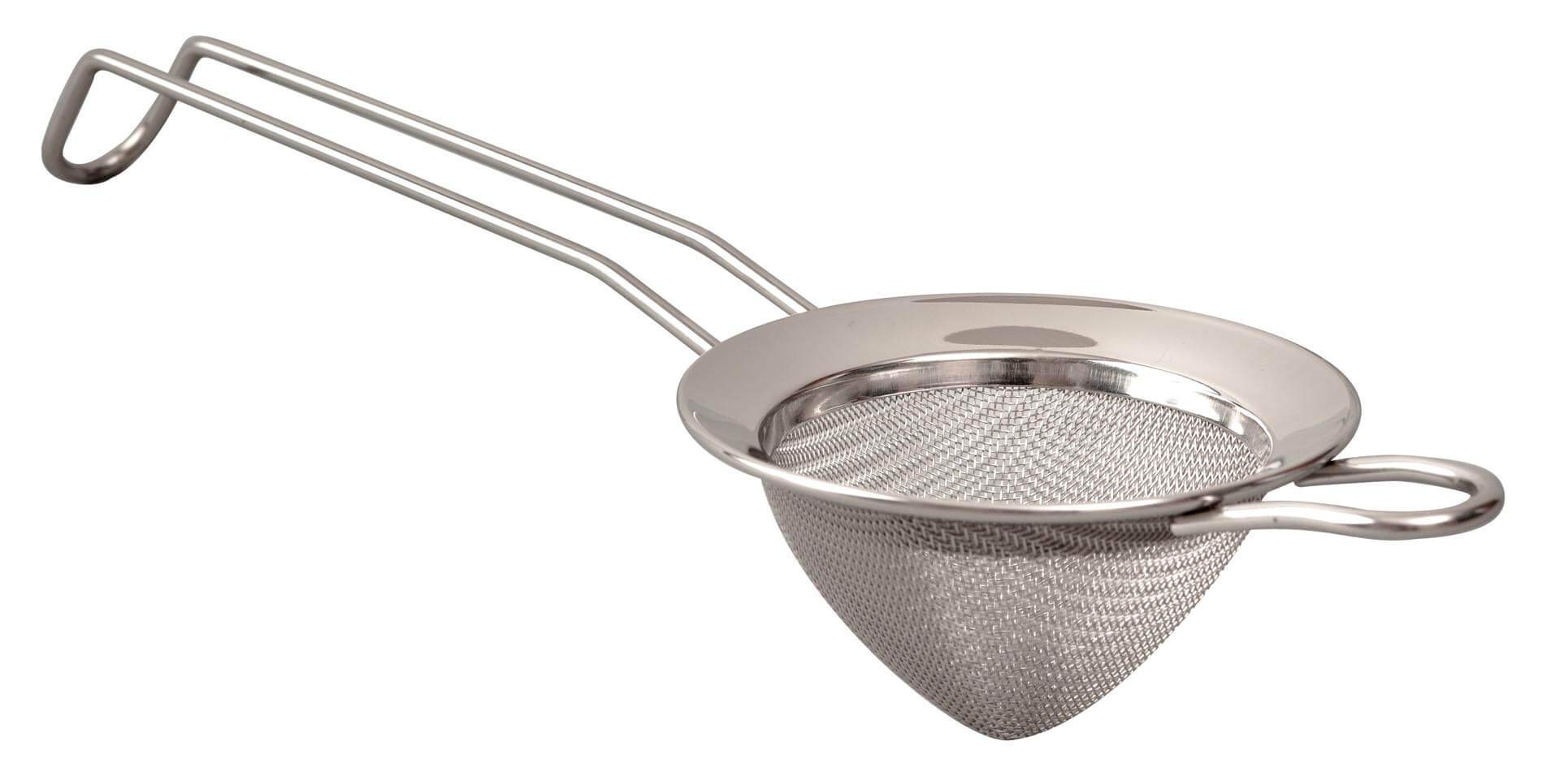 Beaumont Fine Mesh Strainer, Stainless Steel, Cocktail Drinks Strainer, Size: 47(H) x79(W) x229(D) mm, Wipeable for Easy Clean, CZ586