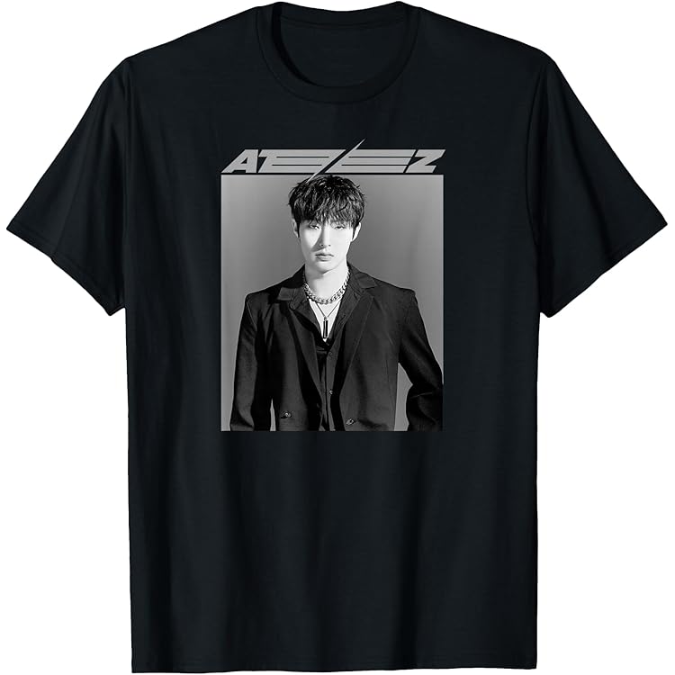Amazon.com: ATEEZ Official Merch Exclusive Hongjoong T-Shirt
