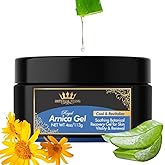 Royal Arnica Gel – Soothing Botanical Recovery for Skin Vitality | Signature Blend with Aloe, Green Tea, Gotu Kola & Essential Oils | Fast-Absorbing, Non-Greasy Herbal Gel (4 oz)