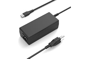 NNQEKBUF Universal Chromebook Charger 45W 65W USB C Laptop Charger Replacement for HP,Dell,Lenovo,Acer,Asus,Samsung Galaxy,Google and Other Type C Fast-Charging Computer Charger AC Adapter Power Cord Supply
