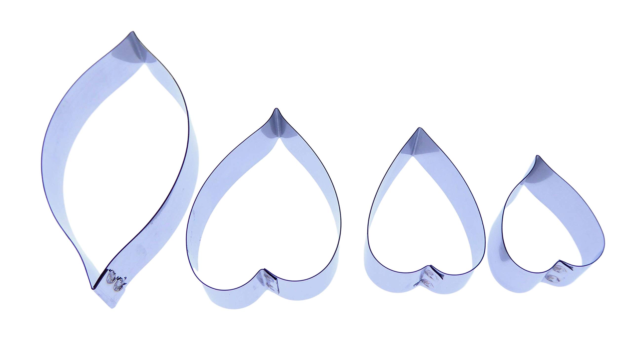 Valley Cutter Company Clematis Petal and Leaves Set - Stainless Steel Sugarcraft Cutters