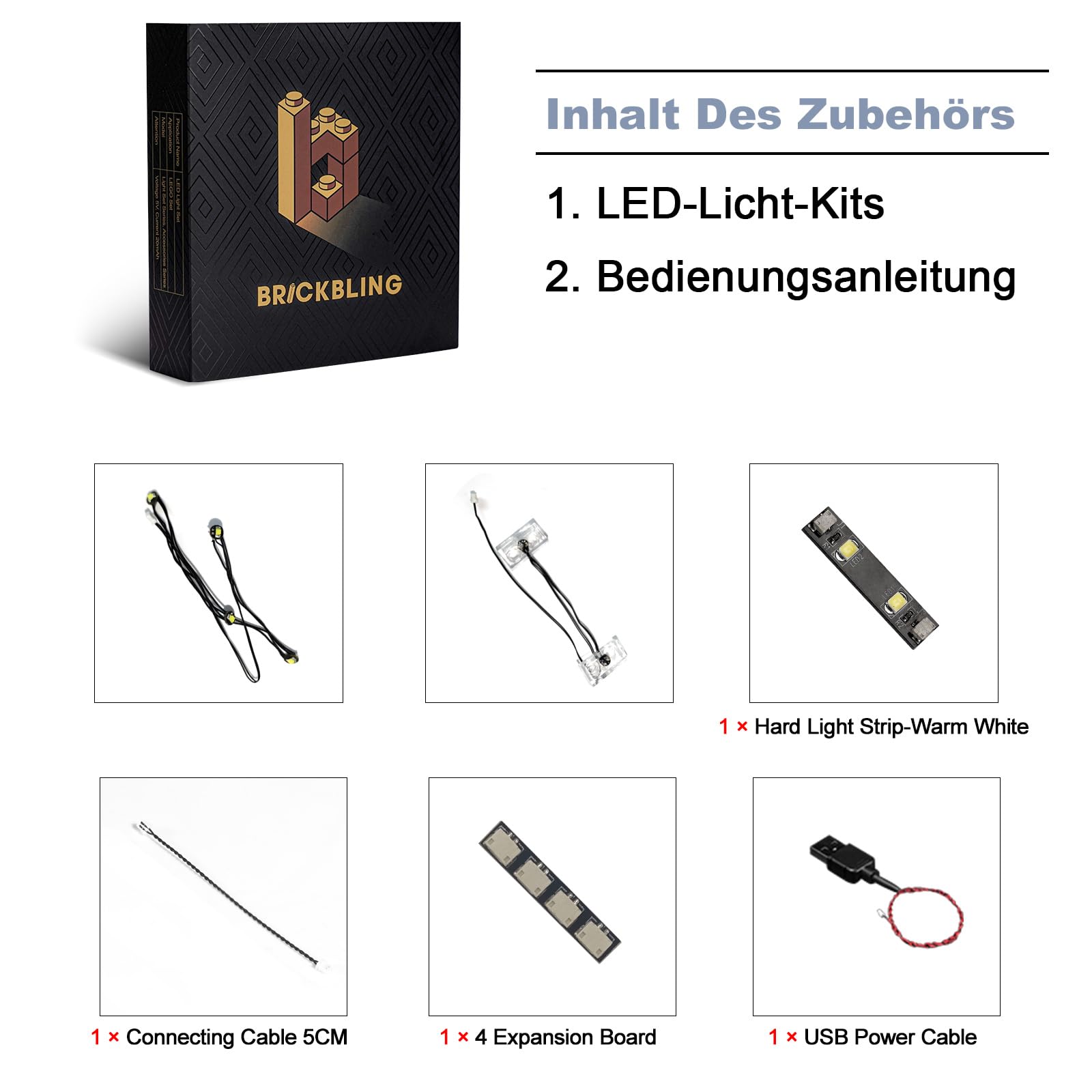 Led Licht Set Kompatibel mit Lego 77237 Dodge Challenger SRT Hellcat Sports Car (Kein Modell), Dekorationsbeleuchtungsset Compatible with Lego Dodge Challenger SRT Hellcat Sports Car 6