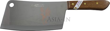 Kiwi Edelstahl Hackmesser 34,5cm Küchenmesser Messer Thailand Hackbeil