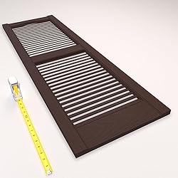 Ekena Millwork Lifetime Vinyl LL1S12X04300FB