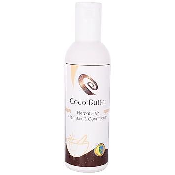 Nandini Coco Butter Herbal Hair Cleanser and Conditioner, 200ml
