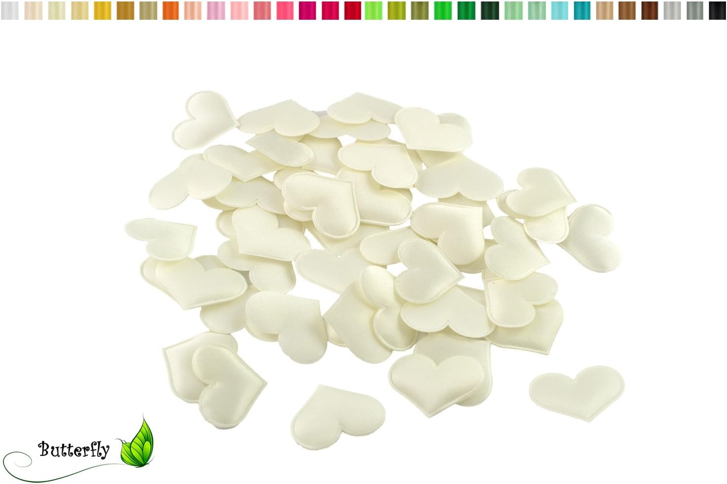 Cuori Di Stoffa 50 Cuori Di Raso 3 Cm Cuore Di Raso A Forma Di Cuore Per Matrimoni Decorazione Da Cucire Feste Decorazione Da Tavolo Centrotavola Hobby Creativi Mequib Com