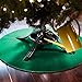 DiversiTech Reversible Christmas Tree Stand Mat Accessory for Floor Protection, Red and Green, 30 inches