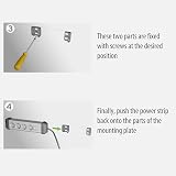 Brennenstuhl Premium-Alu-Line 6-Way Extension Lead 3m Cable Black/Silver Germany view 5