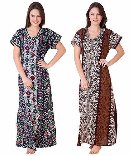 masha women's cotton nighty nt2pc-176-180